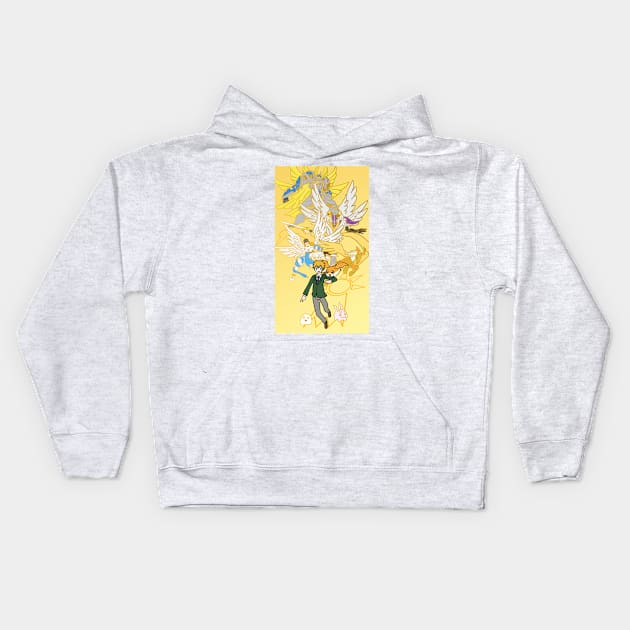 Crest of Hope Kids Hoodie by Cardcaptorkatara